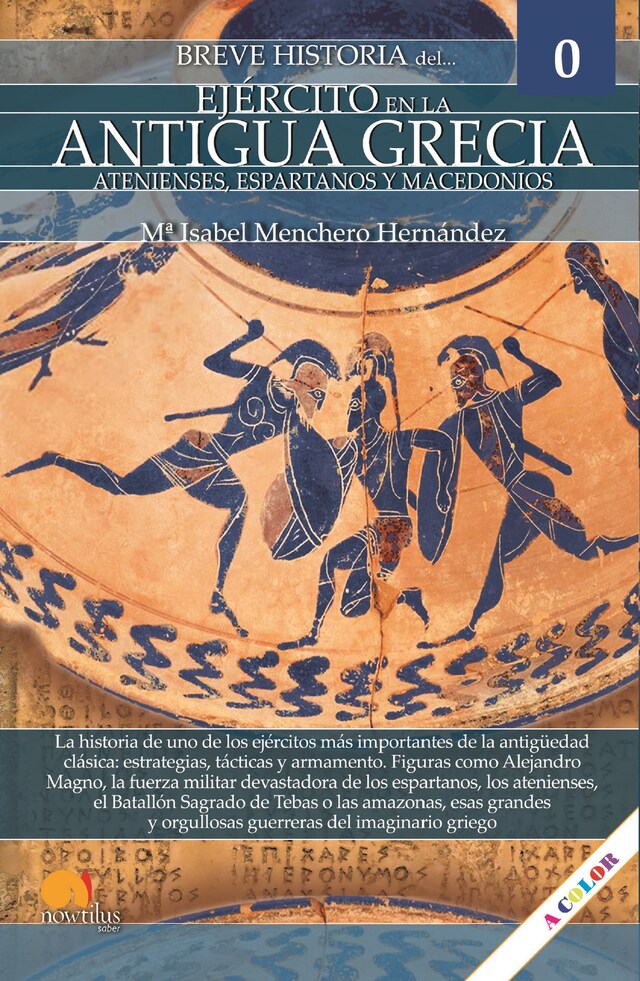 Copertina del libro per Breve historia del ejército en la Antigua Grecia