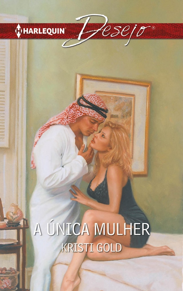 Book cover for A única mulher