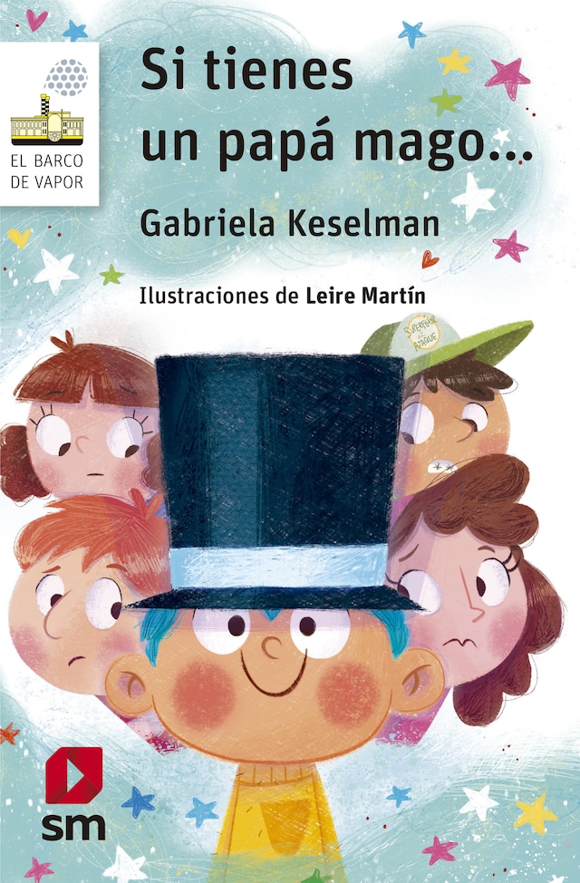 Portada de libro para Si tienes un papá mago...