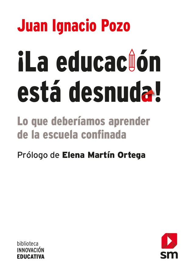 Okładka książki dla ¡La educación está desnuda!