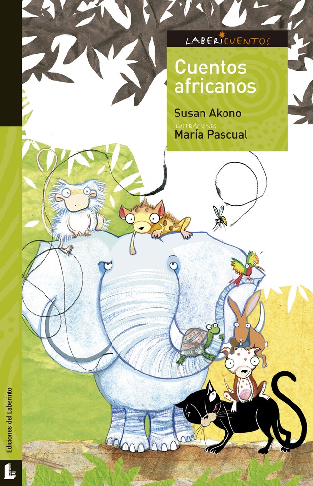 Portada de libro para Cuentos africanos