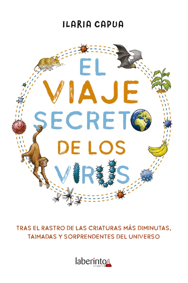 Couverture de livre pour El viaje secreto de los virus