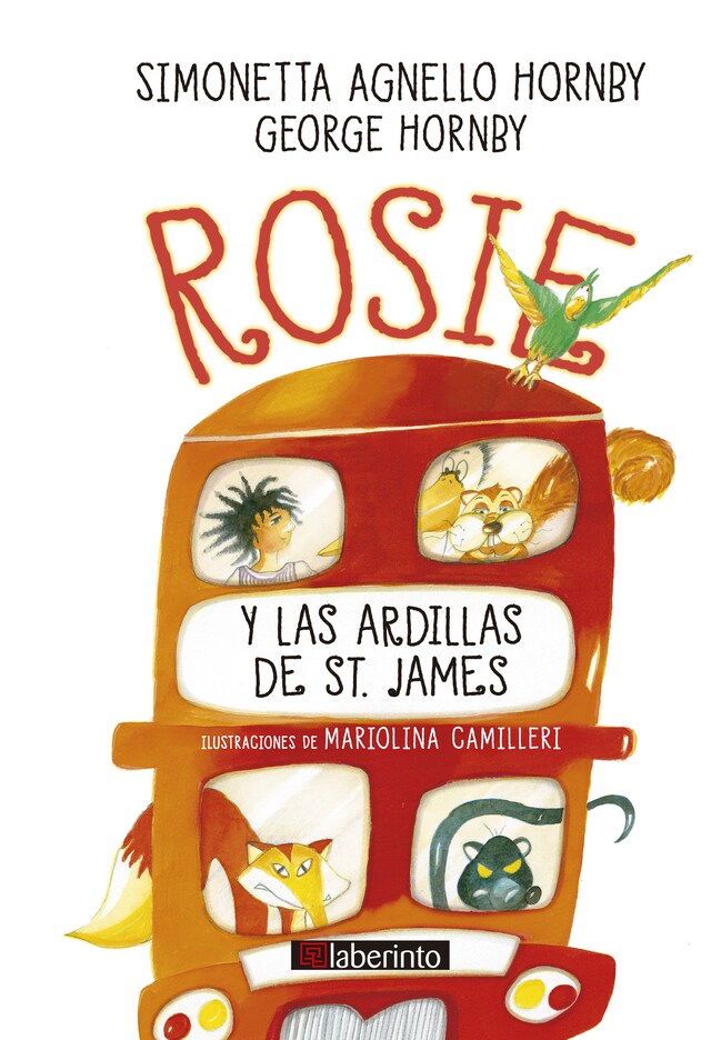 Book cover for Rosie y las ardillas de St. James