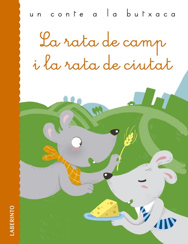 Book cover for La rata de camp i la rata de ciutat
