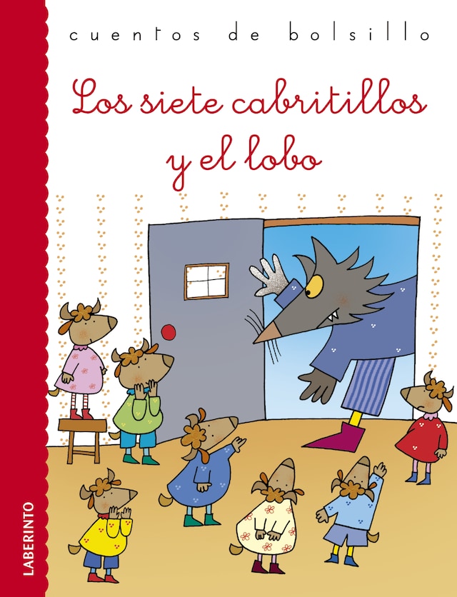 Buchcover für Los siete cabritillos y el lobo