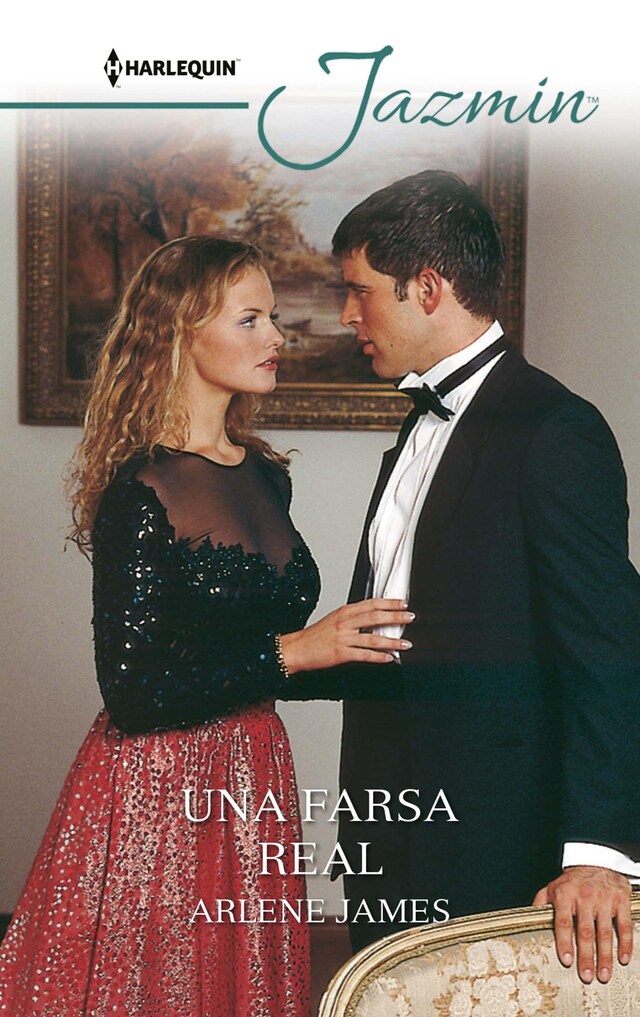 Book cover for Una farsa real