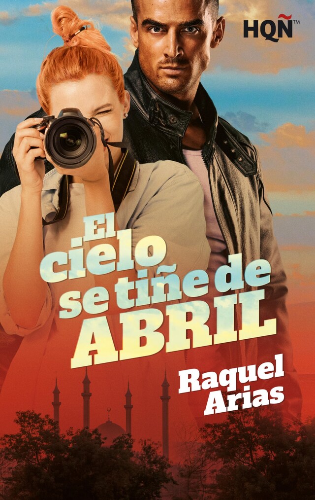 Book cover for El cielo se tiñe de abril