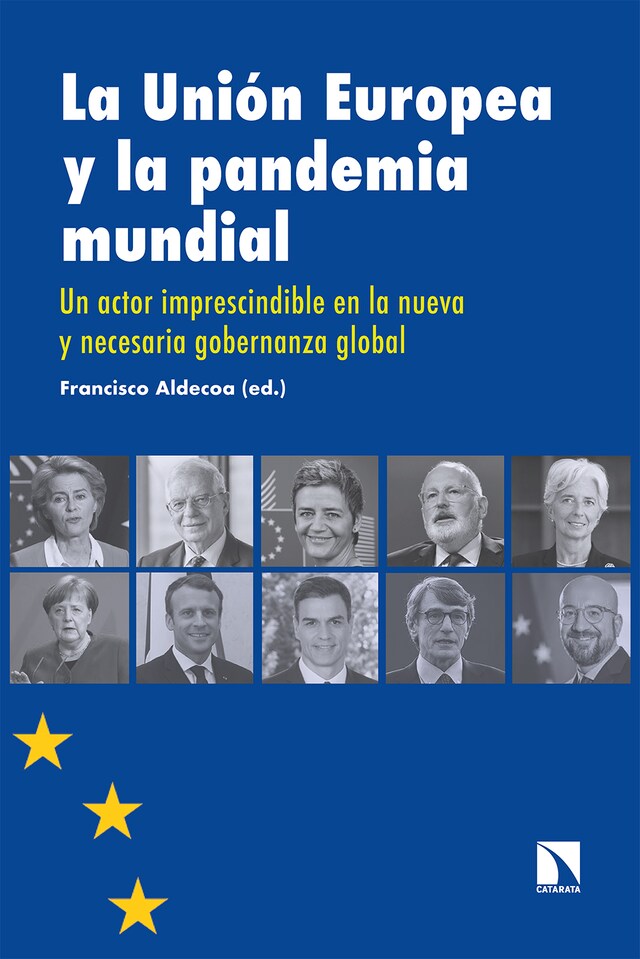 Kirjankansi teokselle La Unión Europea y la pandemia mundial