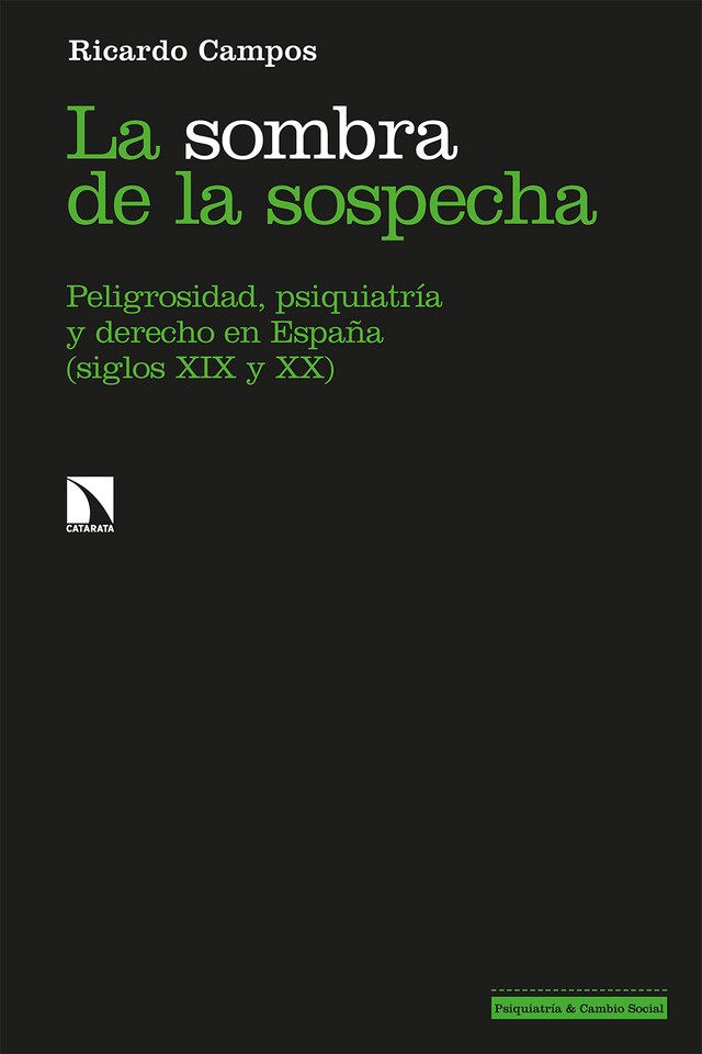 Couverture de livre pour La sombra de la sospecha