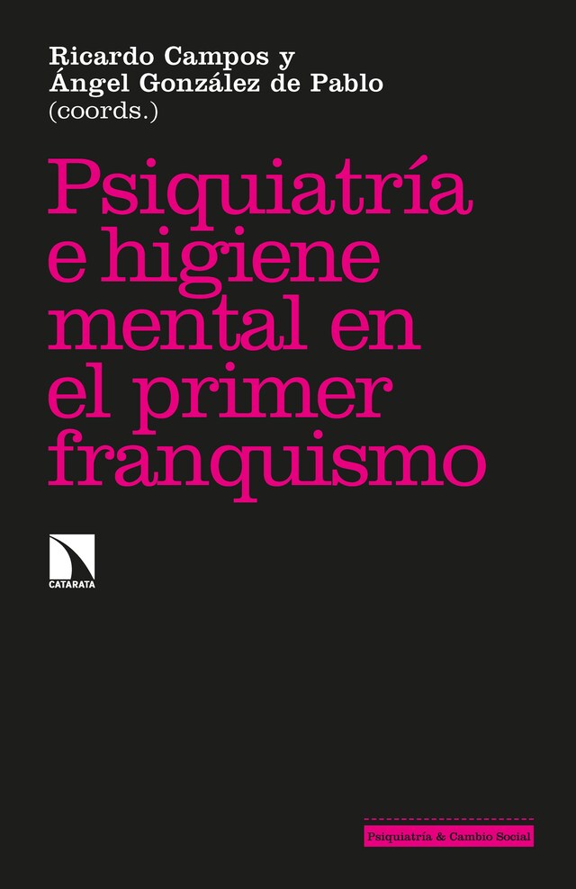 Couverture de livre pour Psiquiatría e higiene mental en el primer franquismo