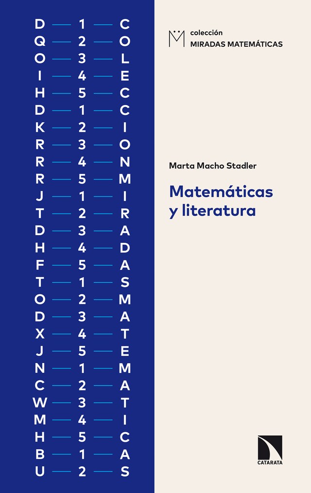 Portada de libro para Matemáticas y literatura