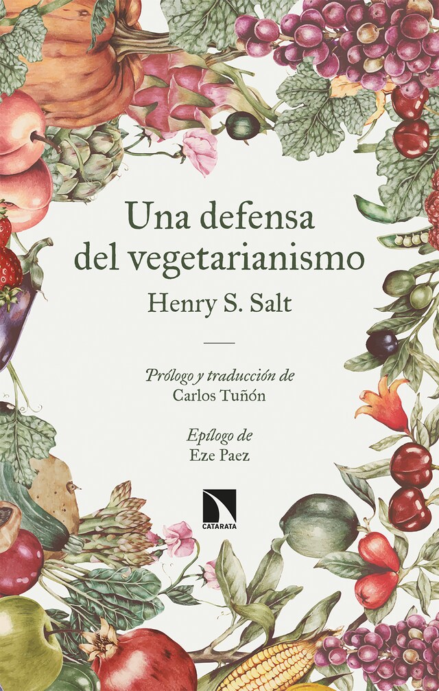 Book cover for Una defensa del vegetarianismo