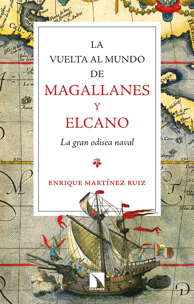 Portada de libro para La vuelta al mundo de Magallanes y Elcano