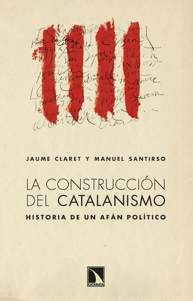 Portada de libro para La construcción del catalanismo