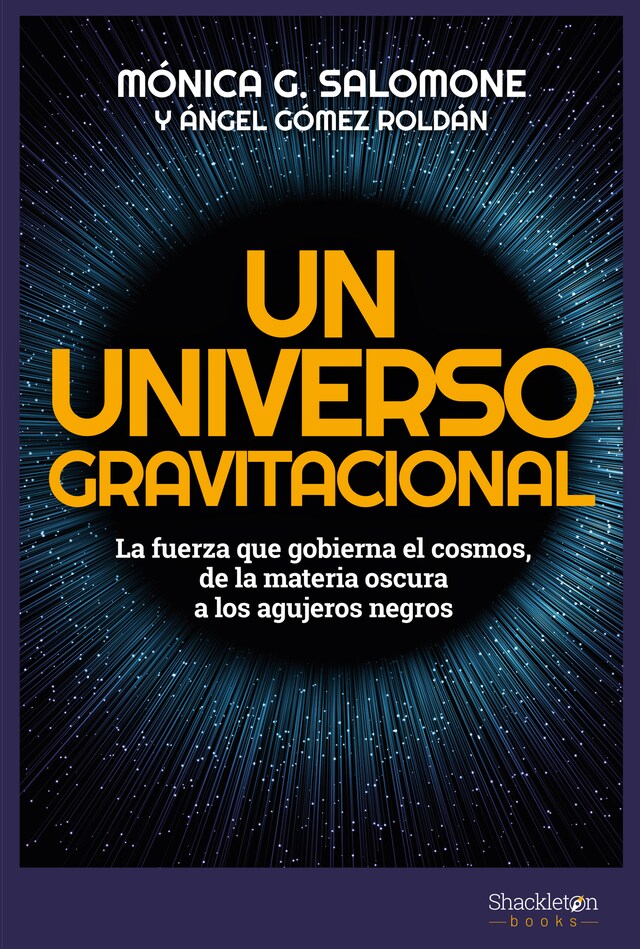 Book cover for Un universo gravitacional