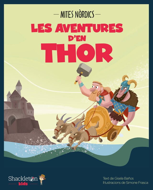 Book cover for Les aventures d'en Thor