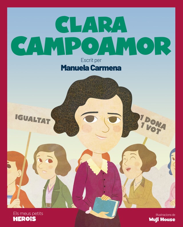 Copertina del libro per Clara Campoamor