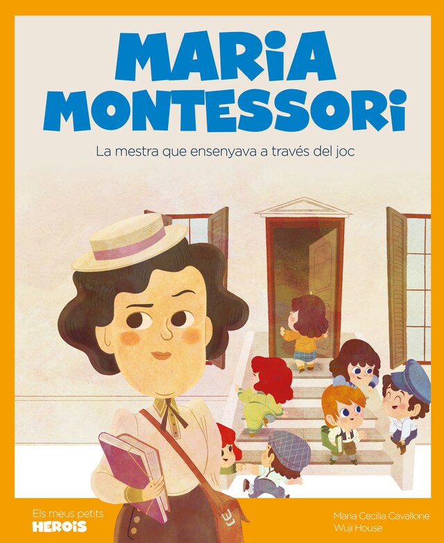 Portada de libro para Maria Montessori