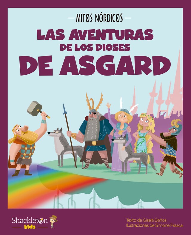 Buchcover für Las aventuras de los dioses de Asgard