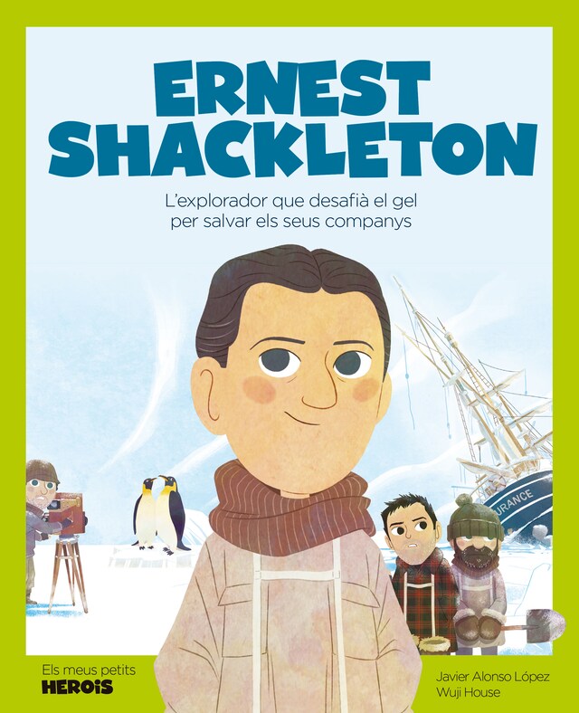 Copertina del libro per Ernest Shackleton