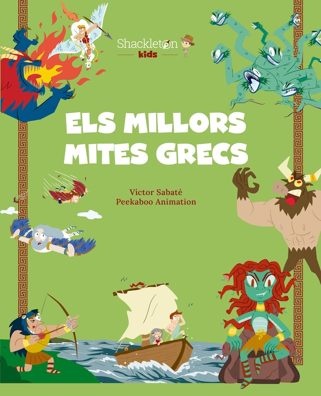 Buchcover für Els millors mites grecs