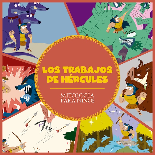 Couverture de livre pour Los trabajos de Hércules