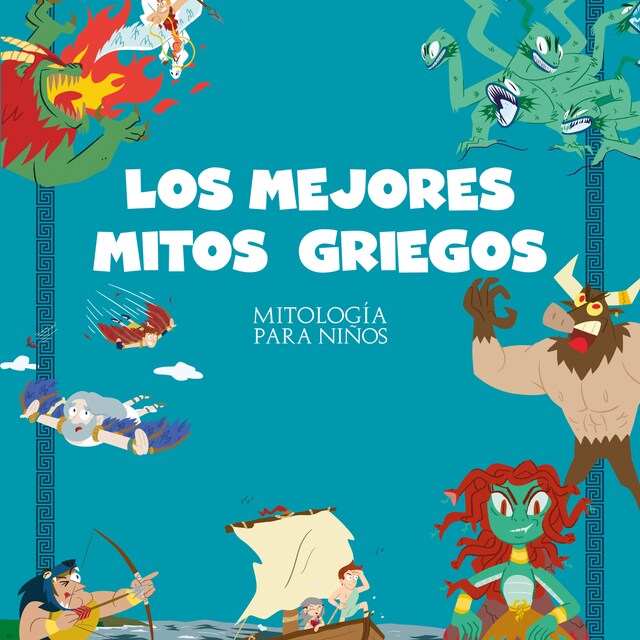 Book cover for Los mejores mitos griegos