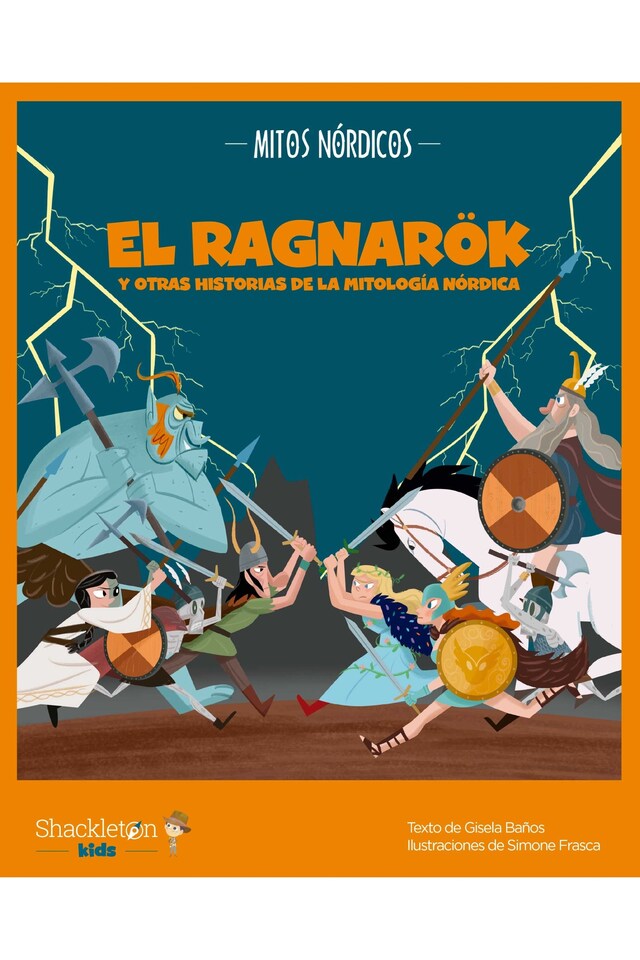 Book cover for El Ragnarök y otras historias de la mitología nórdica