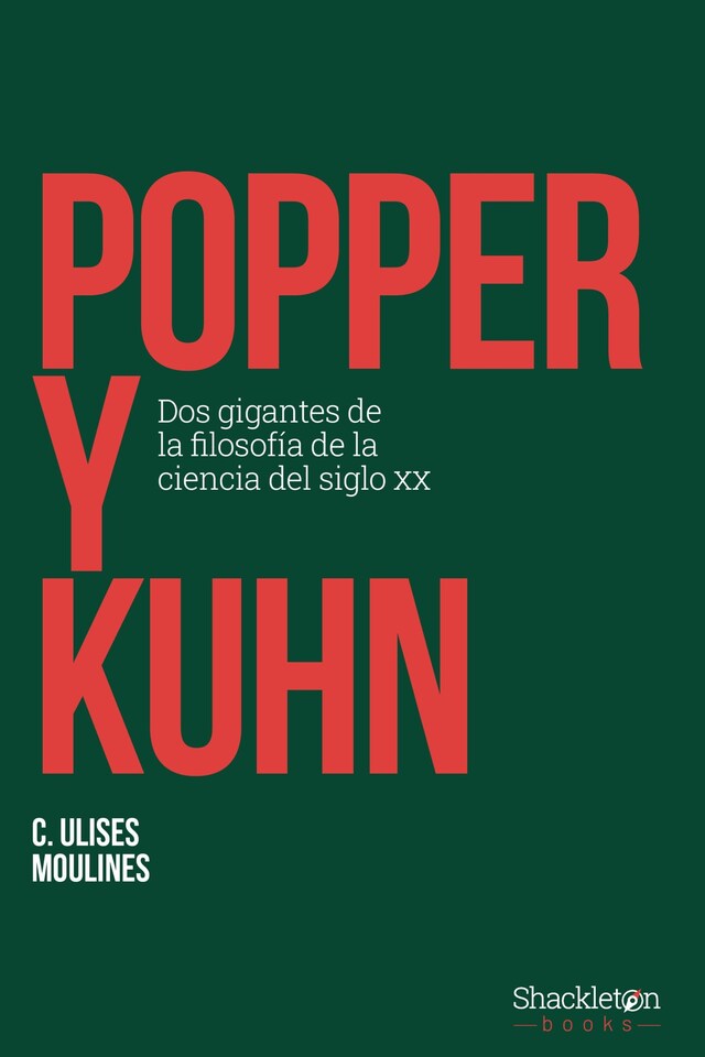 Book cover for Popper y Kuhn