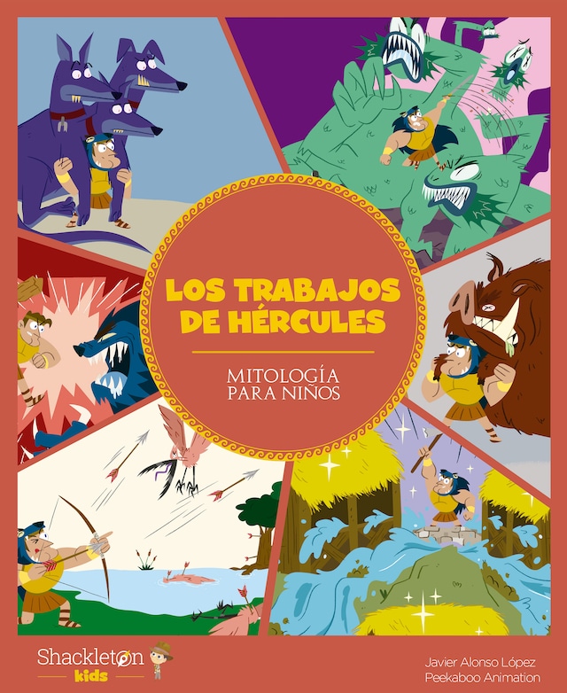 Book cover for Los trabajos de Hércules