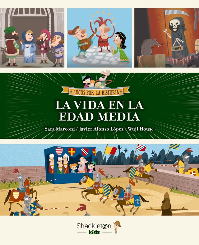 Book cover for La vida en la edad Media