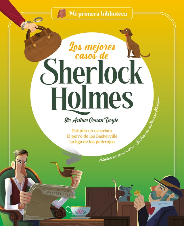 Boekomslag van Los mejores casos de Sherlock Holmes
