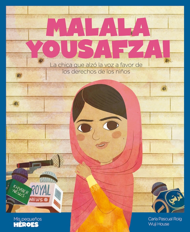 Kirjankansi teokselle Malala Yousafzai