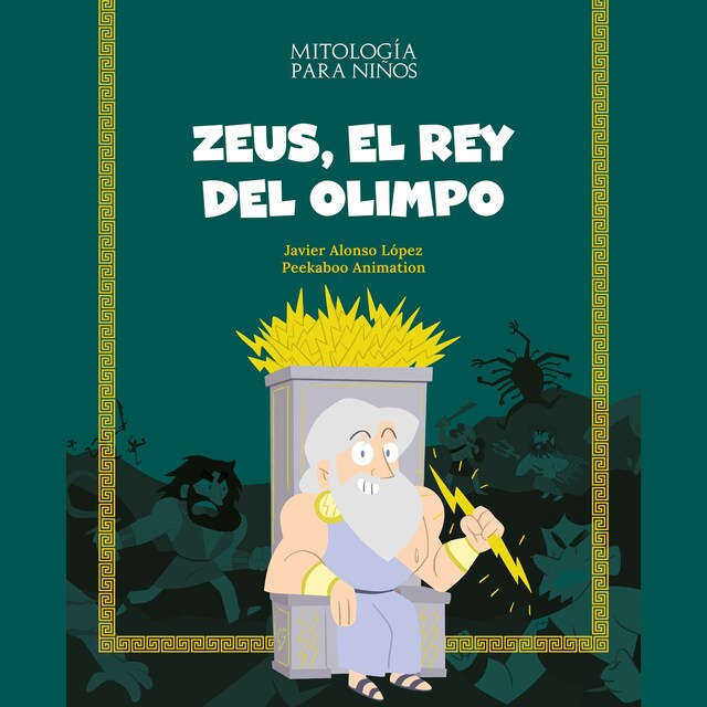 Copertina del libro per Zeus, el rey del Olimpo