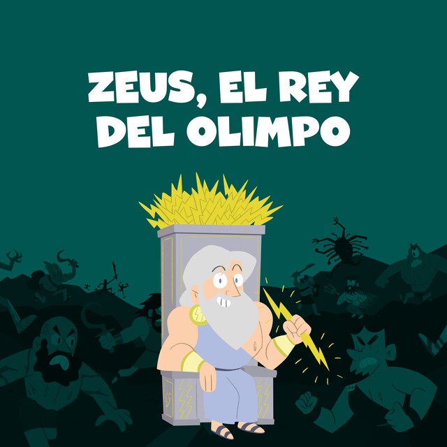 Boekomslag van Zeus, el rey del Olimpo