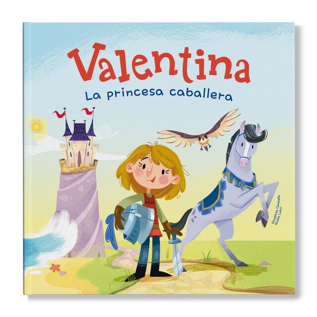 Boekomslag van Valentina, la princesa caballera