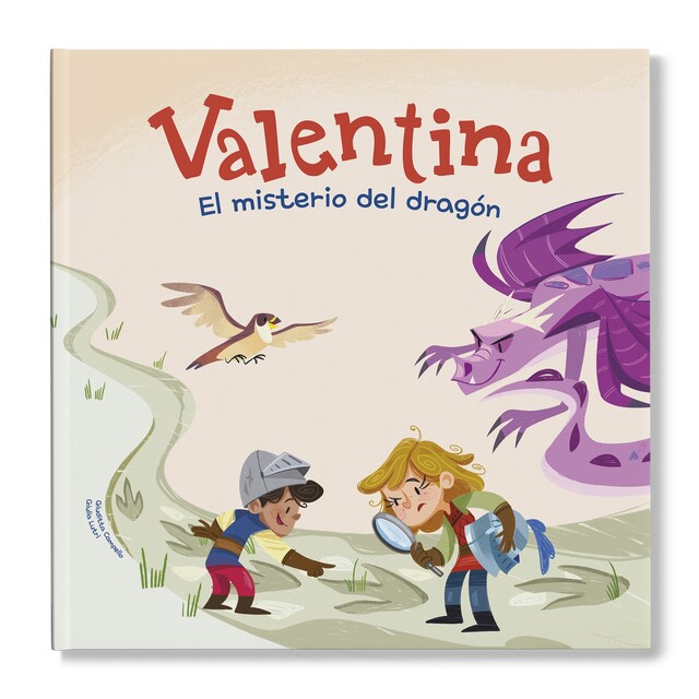 Okładka książki dla Valentina. El misterio del dragón