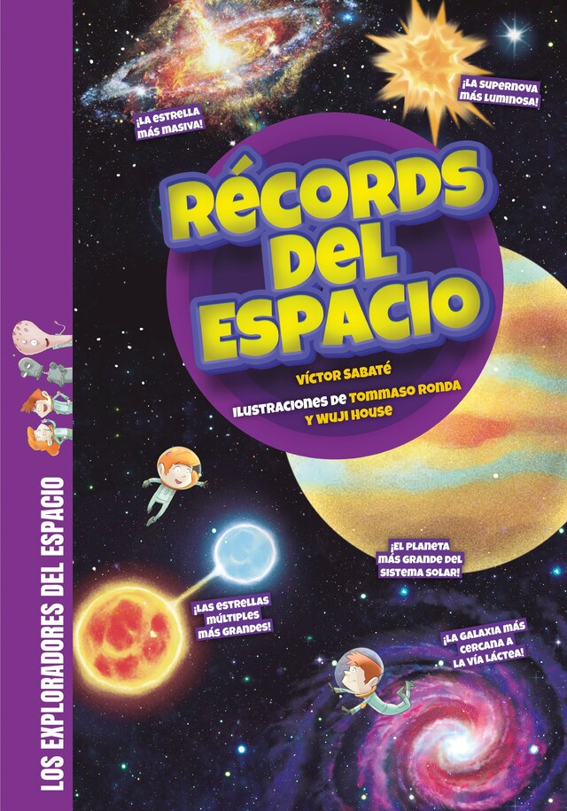 Portada de libro para Récords del espacio