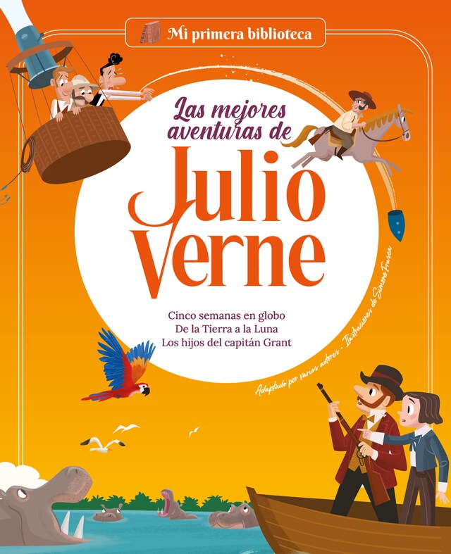 Book cover for Las mejores aventuras de Julio Verne. Vol. 2