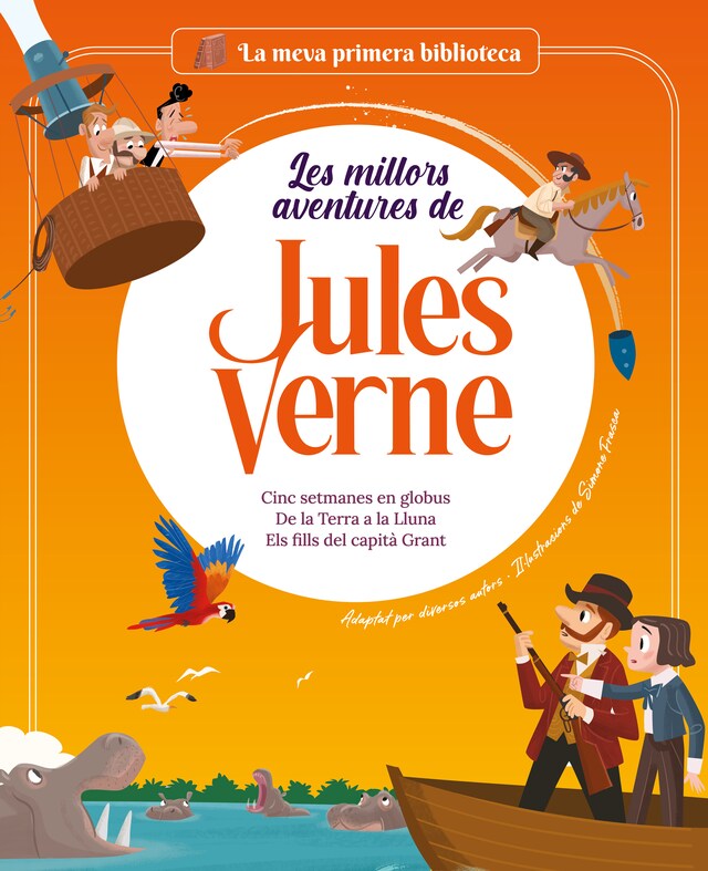 Book cover for Les millors aventures de Jules Verne. Vol. 2