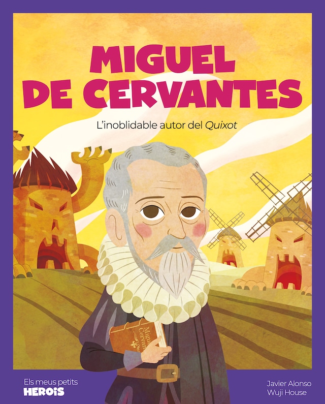 Portada de libro para Miguel de Cervantes (CAT)