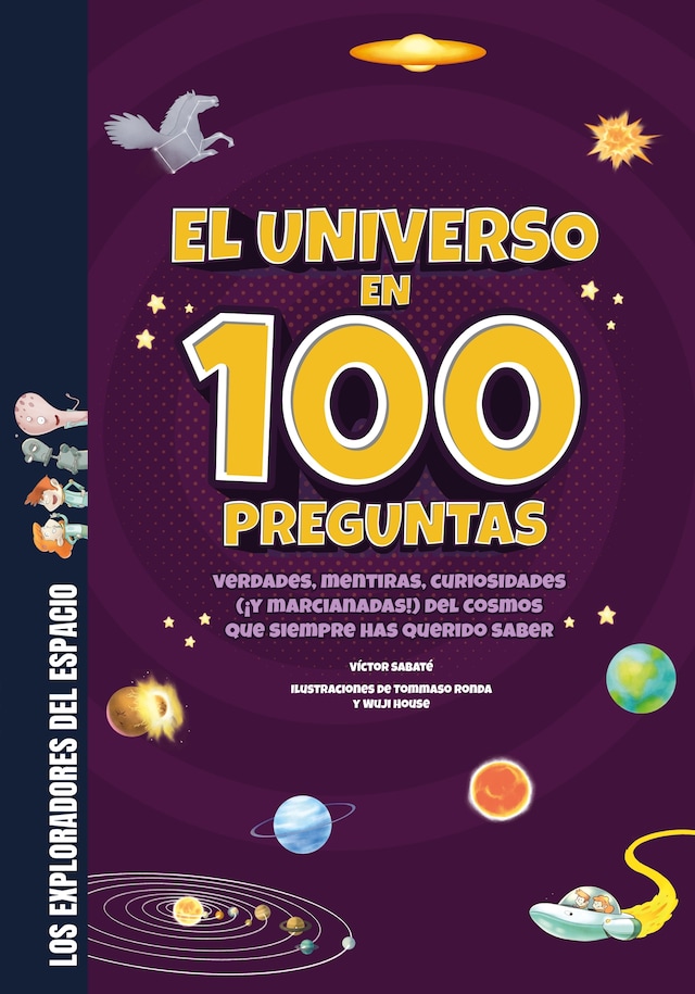Okładka książki dla El universo en 100 preguntas