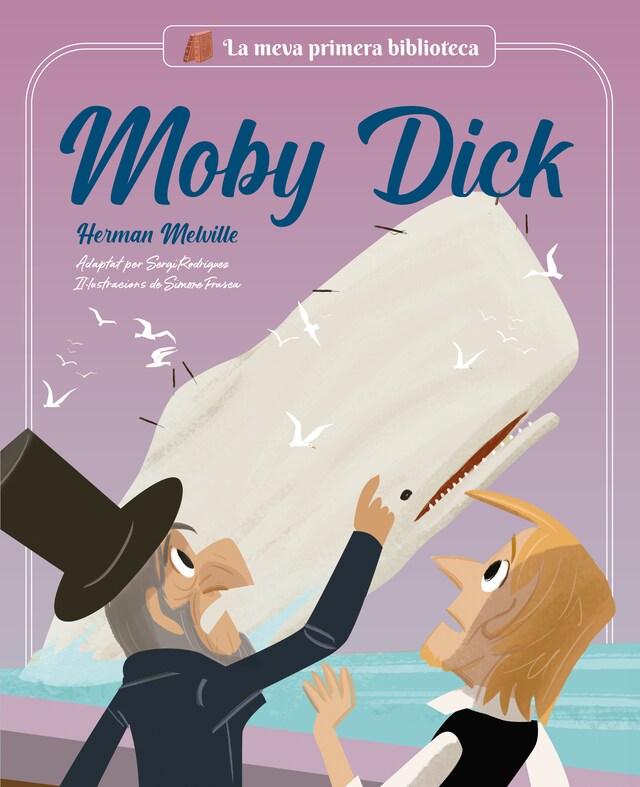 Kirjankansi teokselle Moby Dick