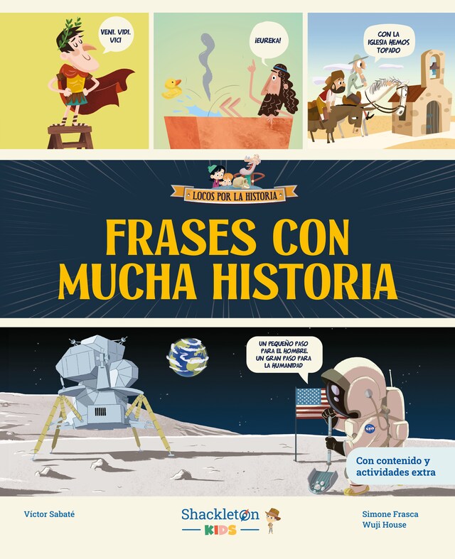 Book cover for Frases con mucha historia