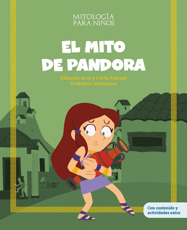 Portada de libro para El mito de Pandora