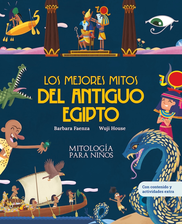 Book cover for Los mejores mitos del Antiguo Egipto