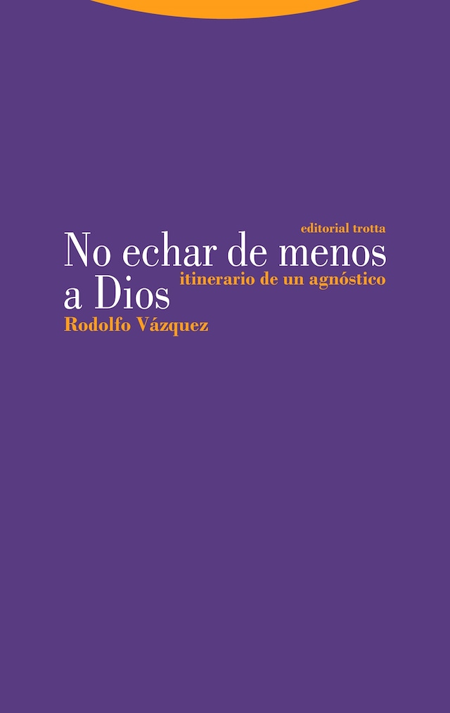 Book cover for No echar de menos a Dios