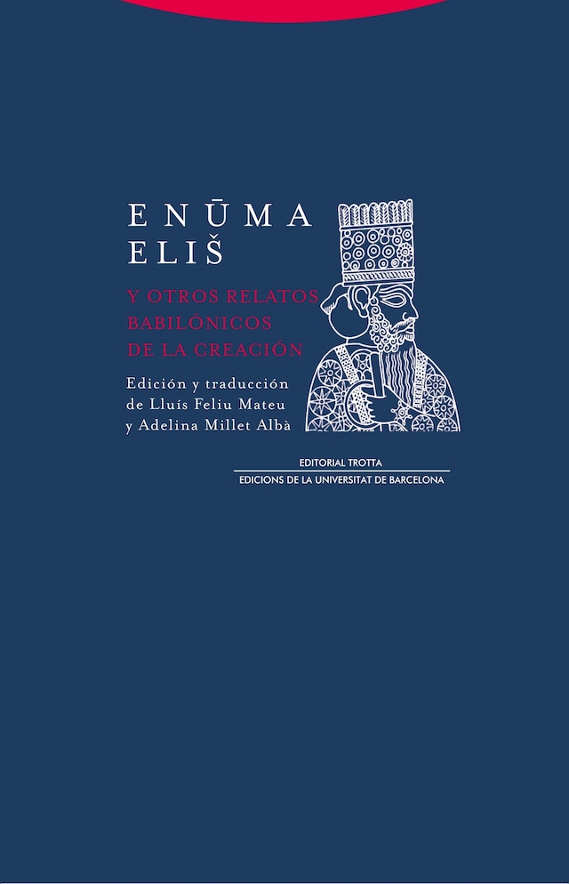 Buchcover für Enuma elis y otros relatos babilónicos de la Creación
