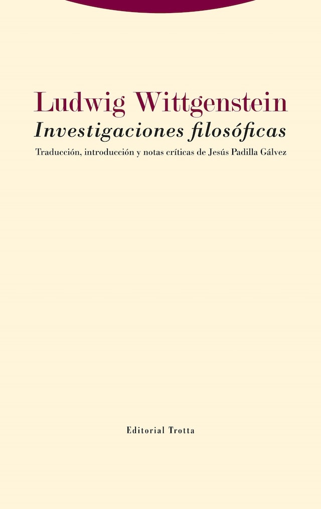Book cover for Investigaciones filosóficas
