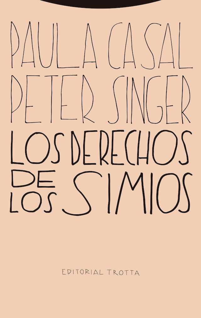 Book cover for Los derechos de los simios